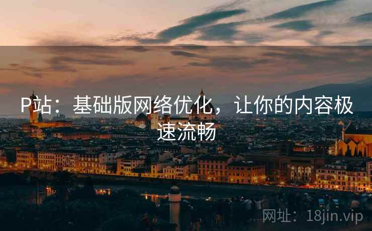 P站：基础版网络优化，让你的内容极速流畅