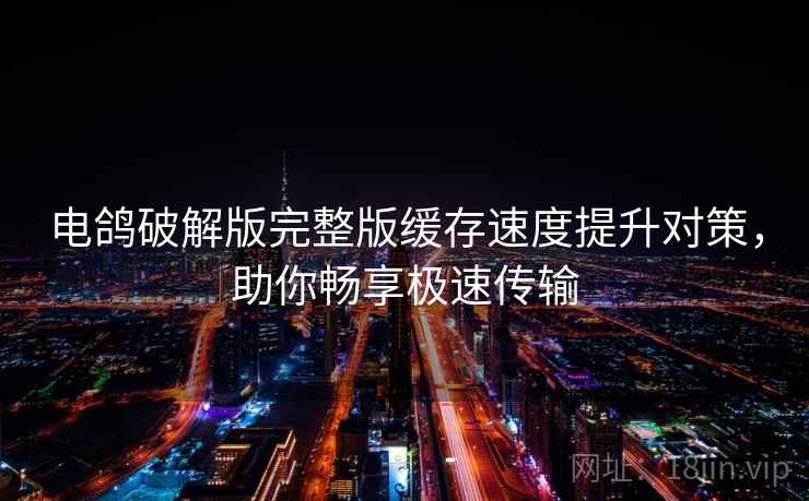 电鸽破解版完整版缓存速度提升对策，助你畅享极速传输