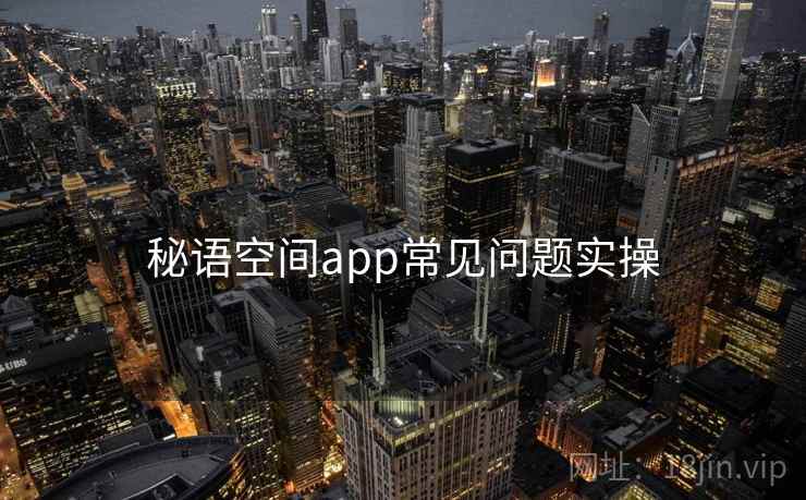 秘语空间app常见问题实操