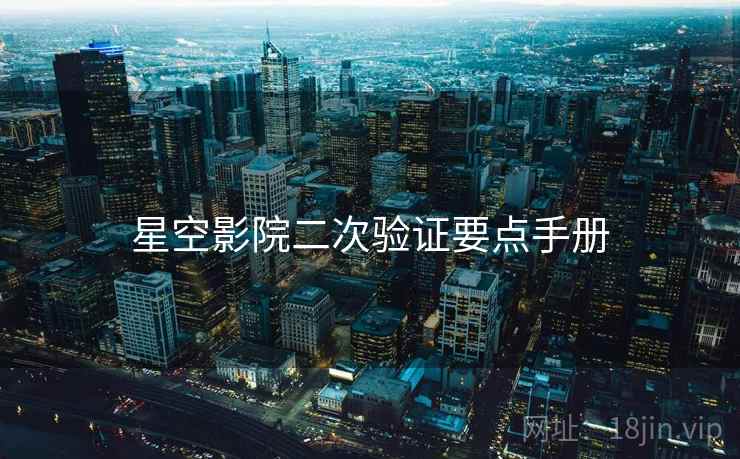 星空影院二次验证要点手册